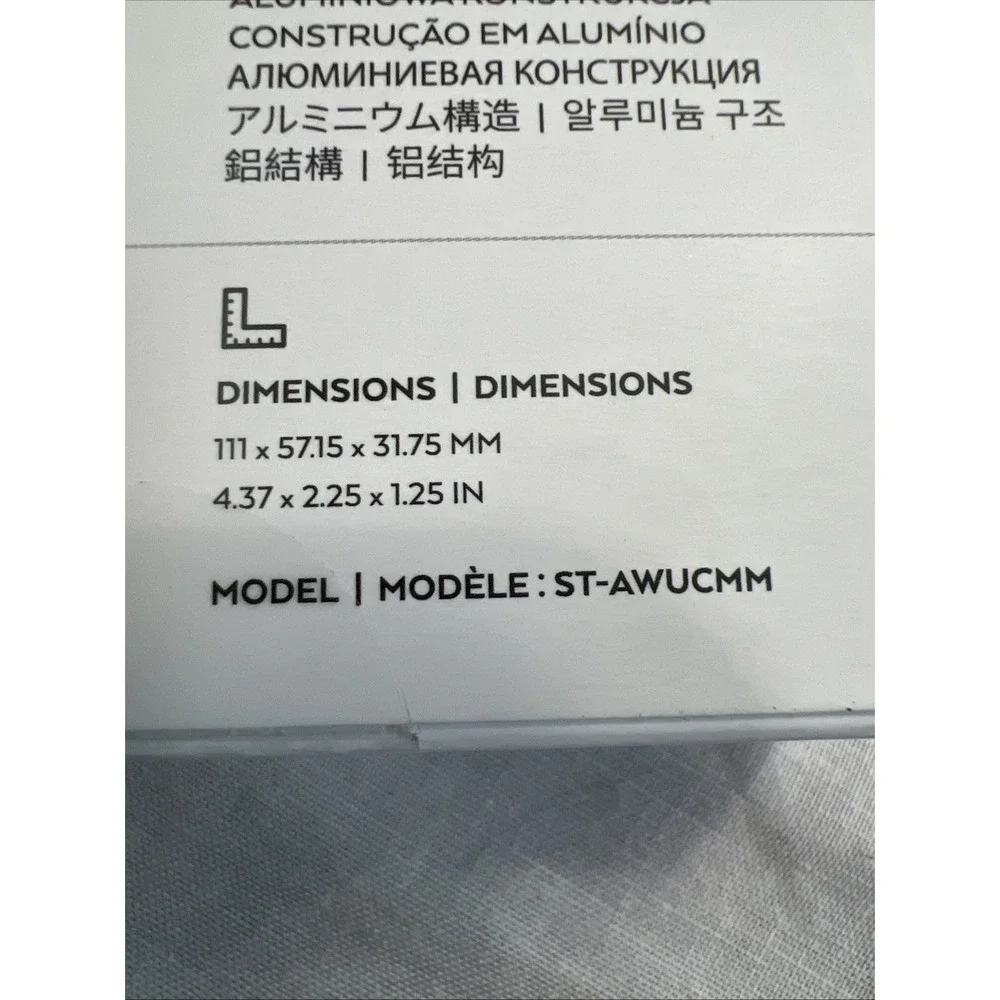 Satechi Aluminum‎ C1 USB C Wired Mouse Optical Computer Mouse